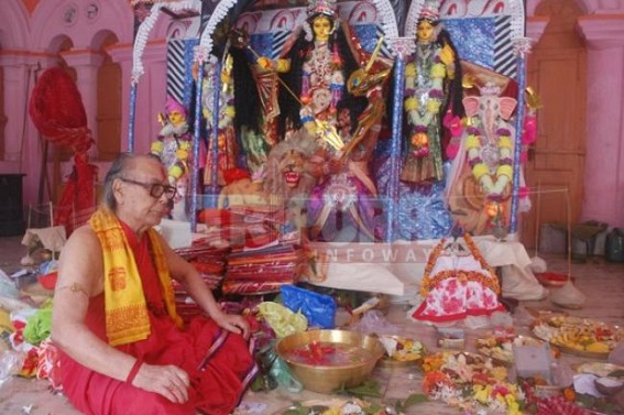 Tripura celebrating Maha Saptami Tripura celebrating Maha Saptami